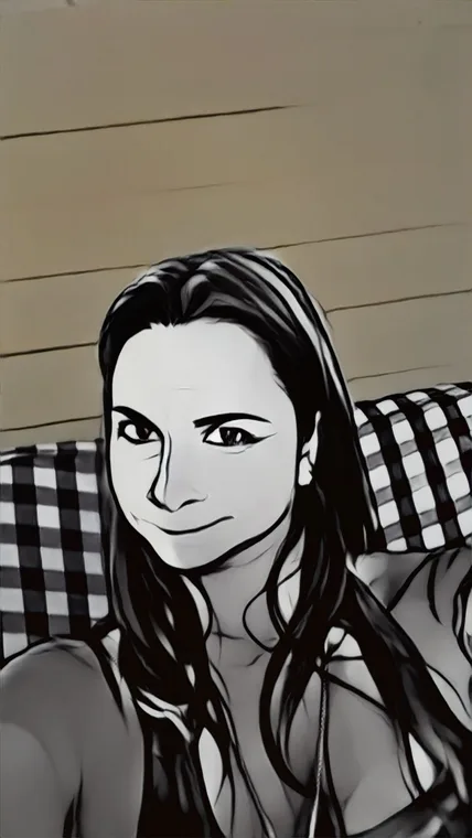Charlotte, sourire malicieux